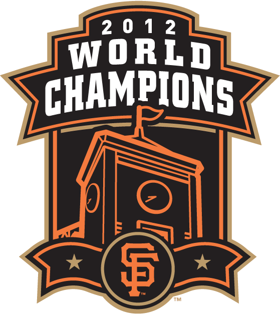 San Francisco Giants 2012 Champion Logo iron on transfers for clothing